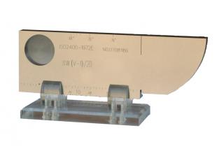 IIW Type-1 (V1) ISO Standard Ultrasonic Calibration Test Block 
