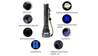 AJR UV-TD Flashlight UV LED Torch